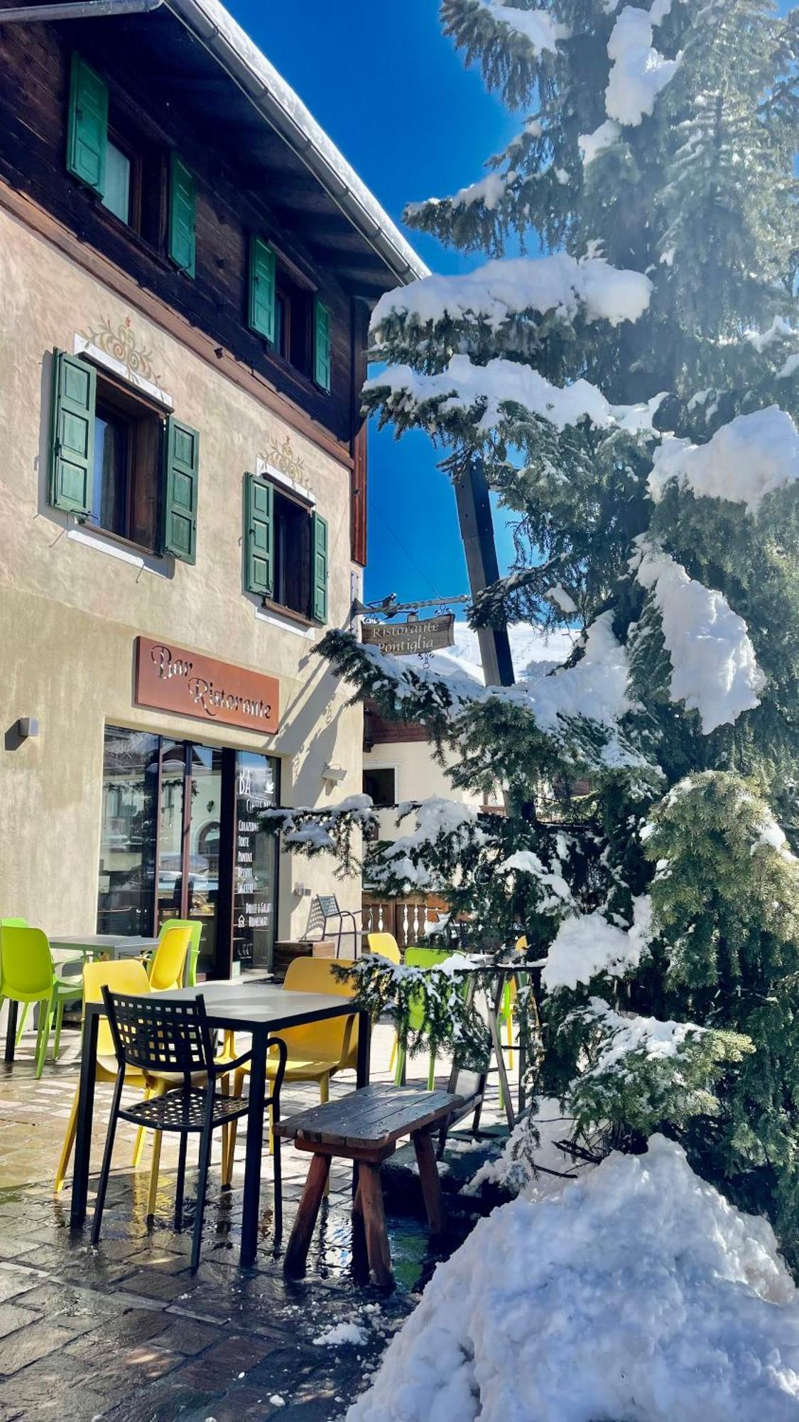 Hotel Pontiglia Livigno Exterior foto